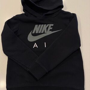 Nike Black and Gray Air Hoodie